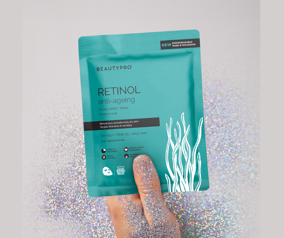 RETINOL Anti-Ageing 100% Biodegradable Sheet Mask Wins at 2023 Attracta Beauty Awards