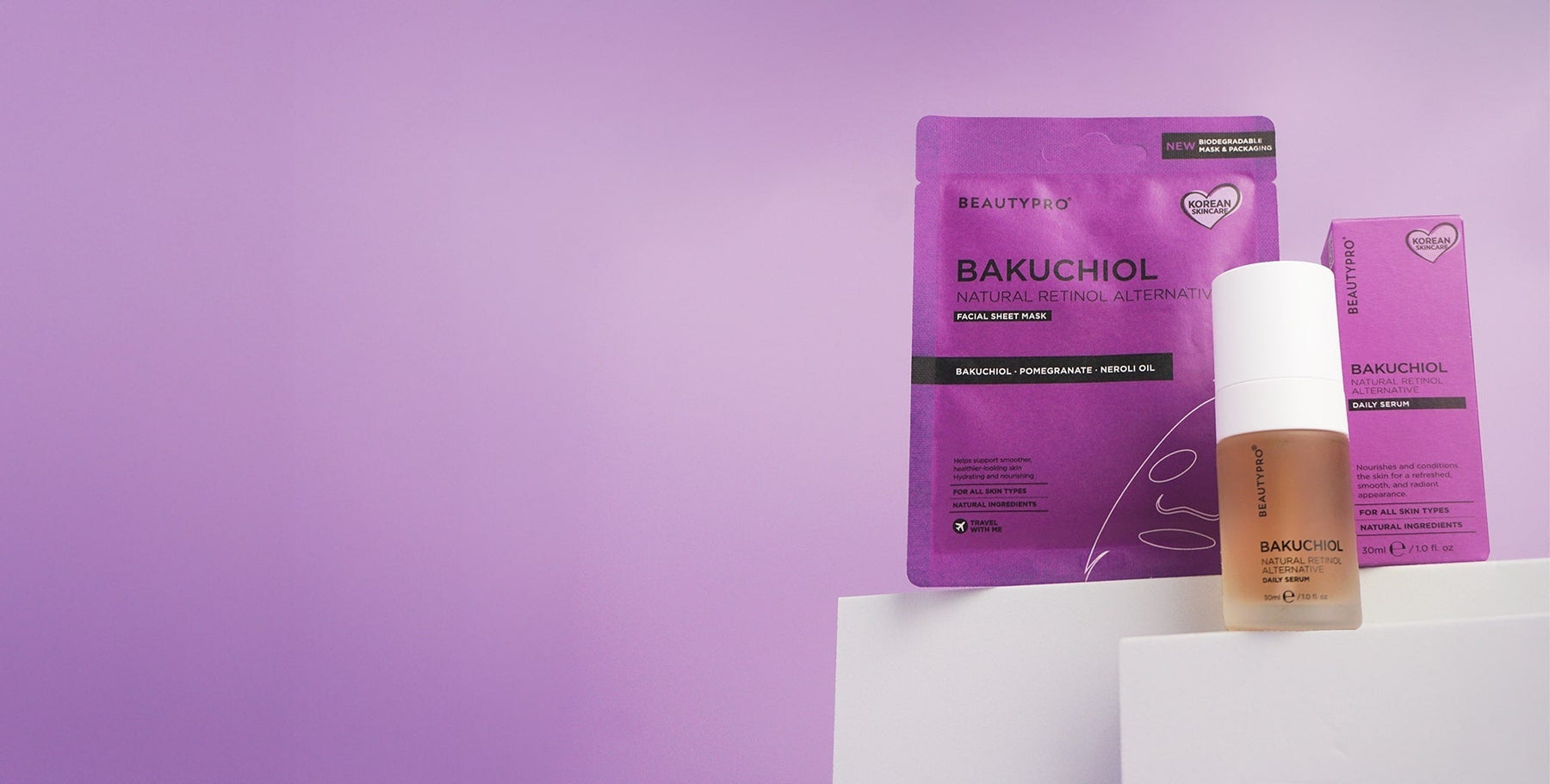 Bakuchiol Mask and Serum lifestyle image
