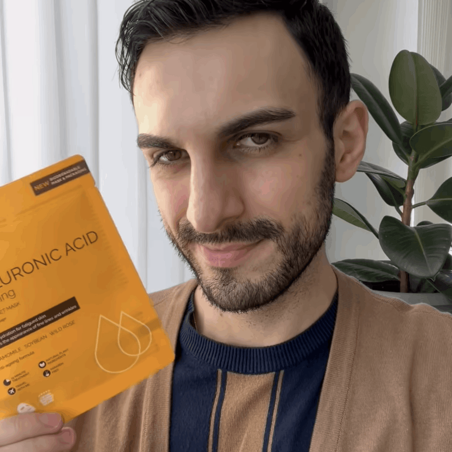 BEAUTYPRO Hyaluronic Acid Hydrating Facial Sheet Mask