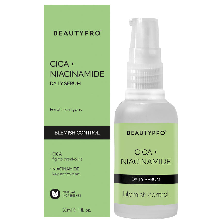 CICA + NIACINAMIDE Facial Sheet Mask - 100% Biodegradable