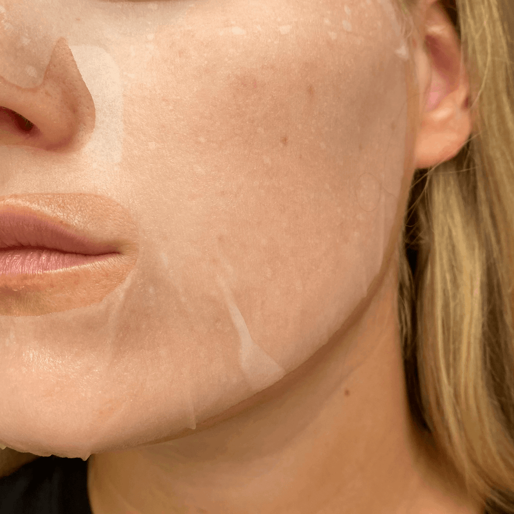 CICA + NIACINAMIDE Facial Sheet Mask - 100% Biodegradable