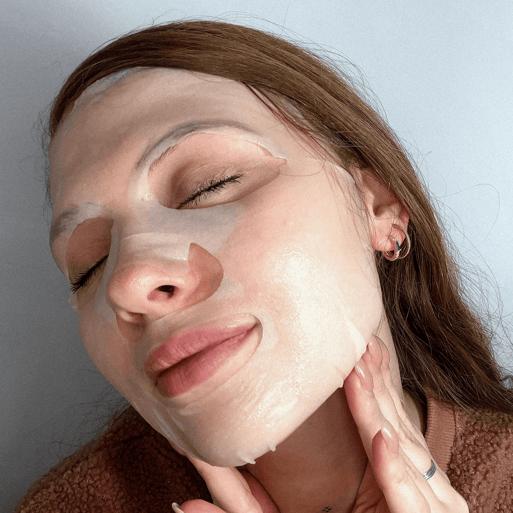 CICA + NIACINAMIDE Facial Sheet Mask - 100% Biodegradable