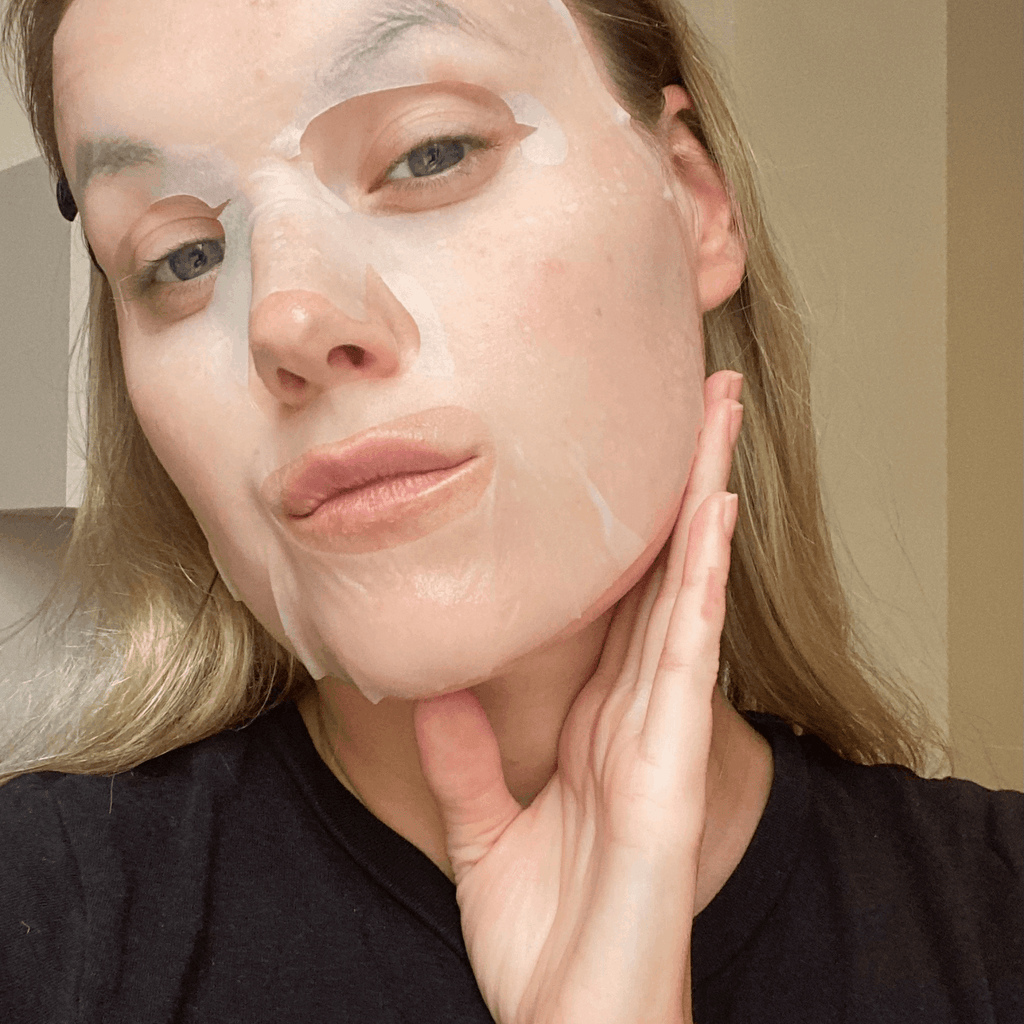 CICA + NIACINAMIDE Facial Sheet Mask - 100% Biodegradable