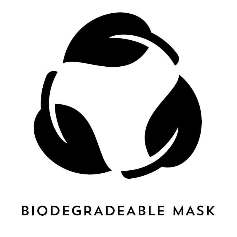 Biodegradable mask