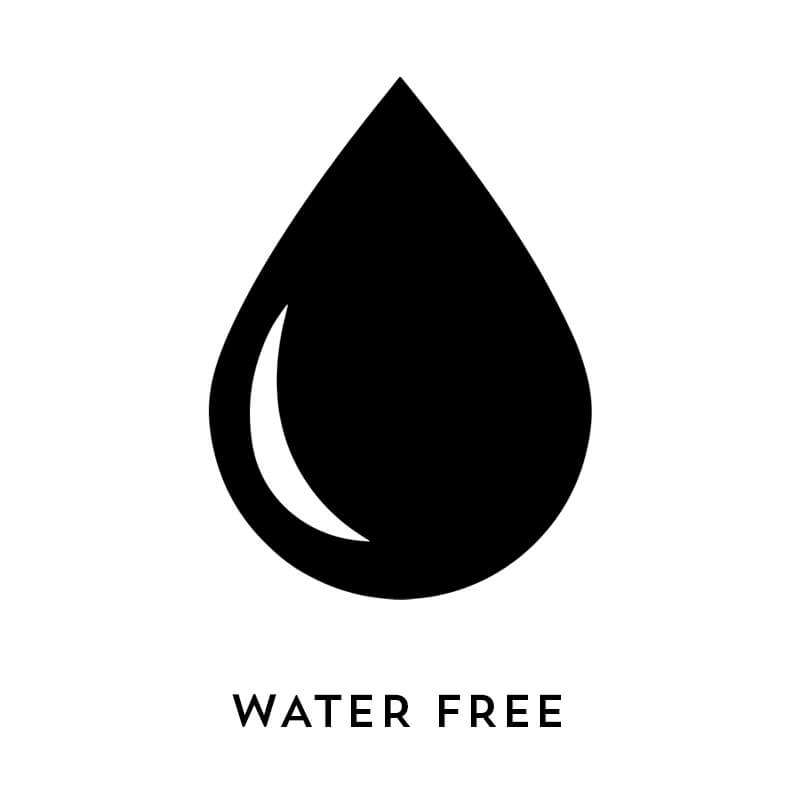 Water free formula