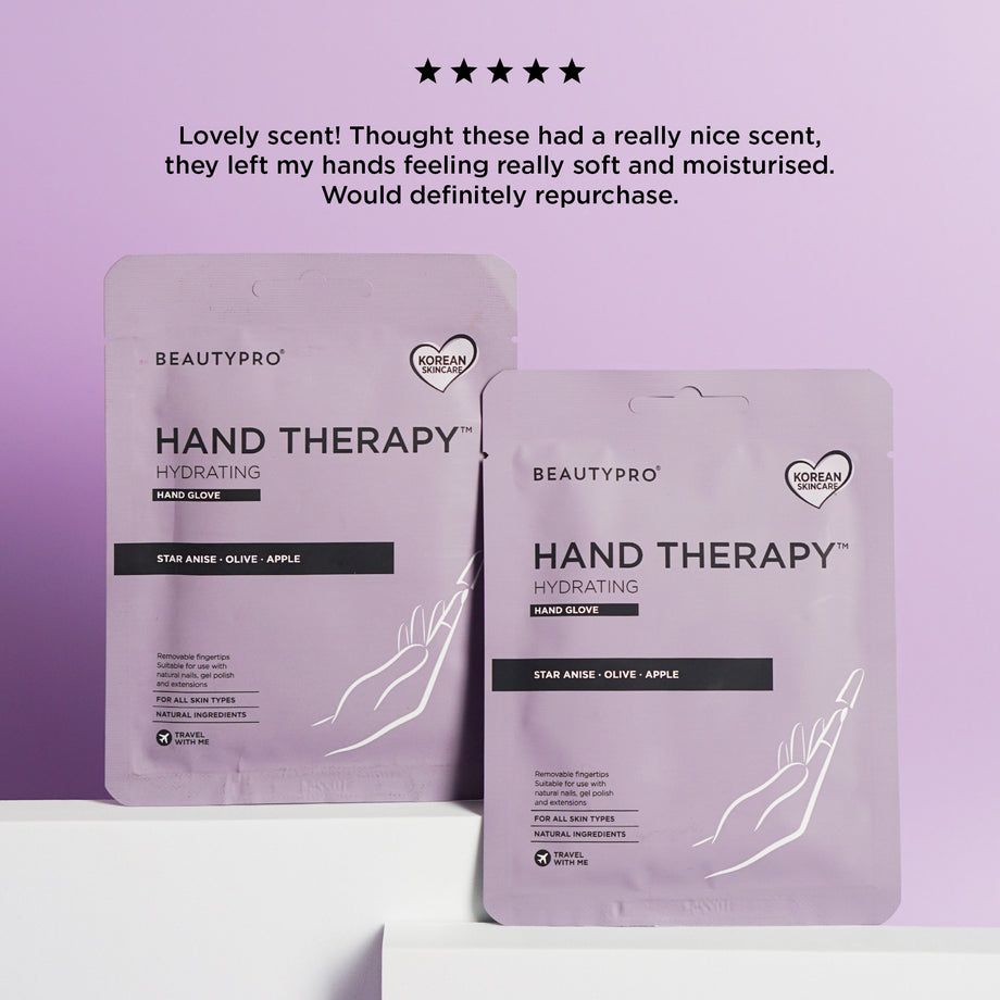 BeautyPro Hand Therapy Collagen Infused Glove with Removable