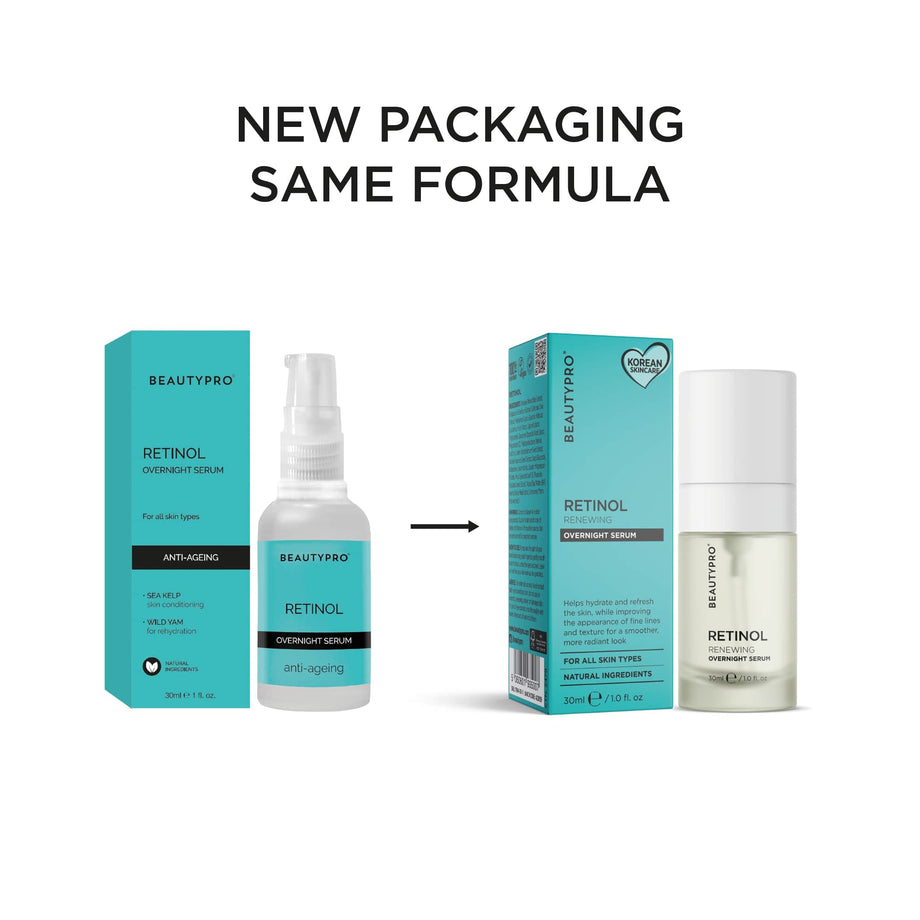 BEAUTY FORMULAS Retinol Serum 30 Ml – Anti-Aging Pflege Mit Jojobaöl & Vitamin E