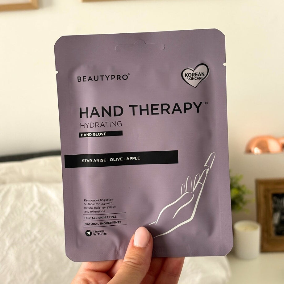 BeautyPro Hand Therapy Collagen Infused Glove with Removable