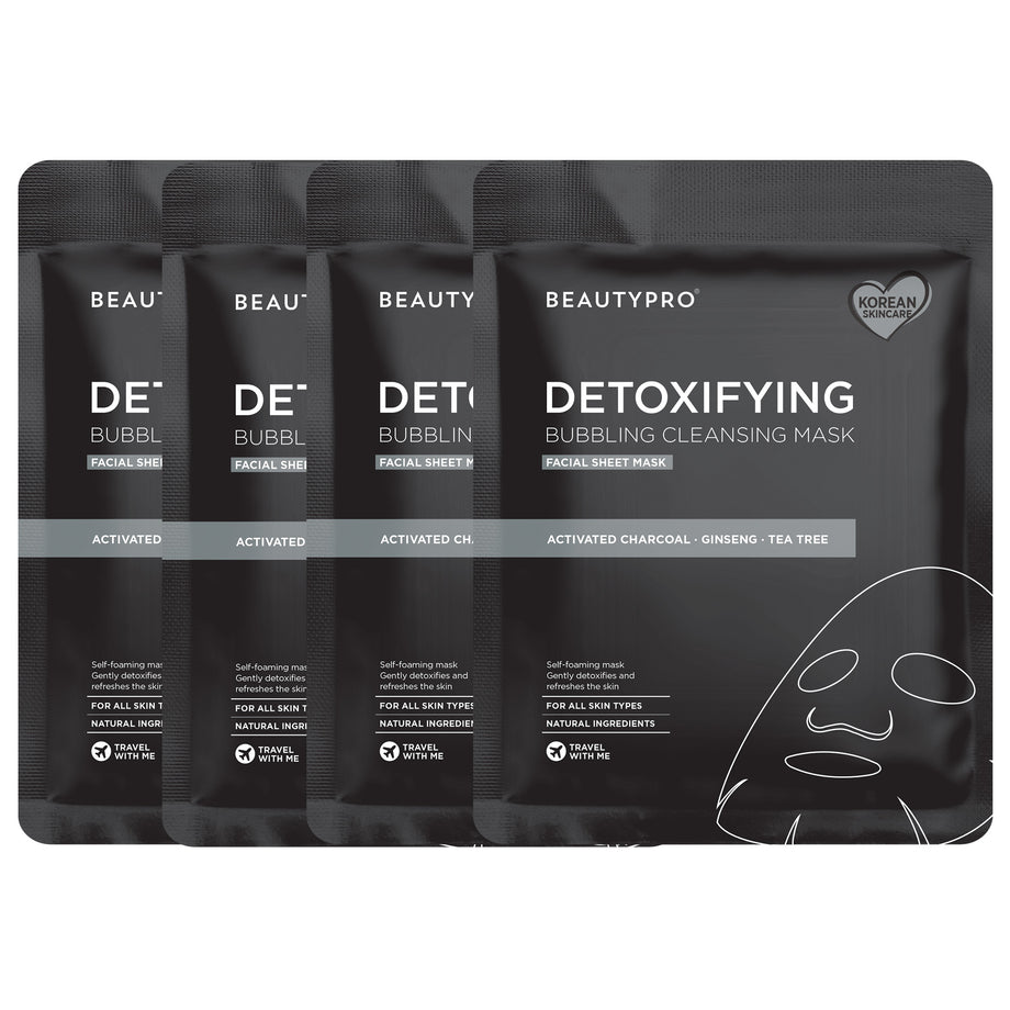 Detoxifying Foaming Face Mask | BEAUTYPRO Charcoal Mask