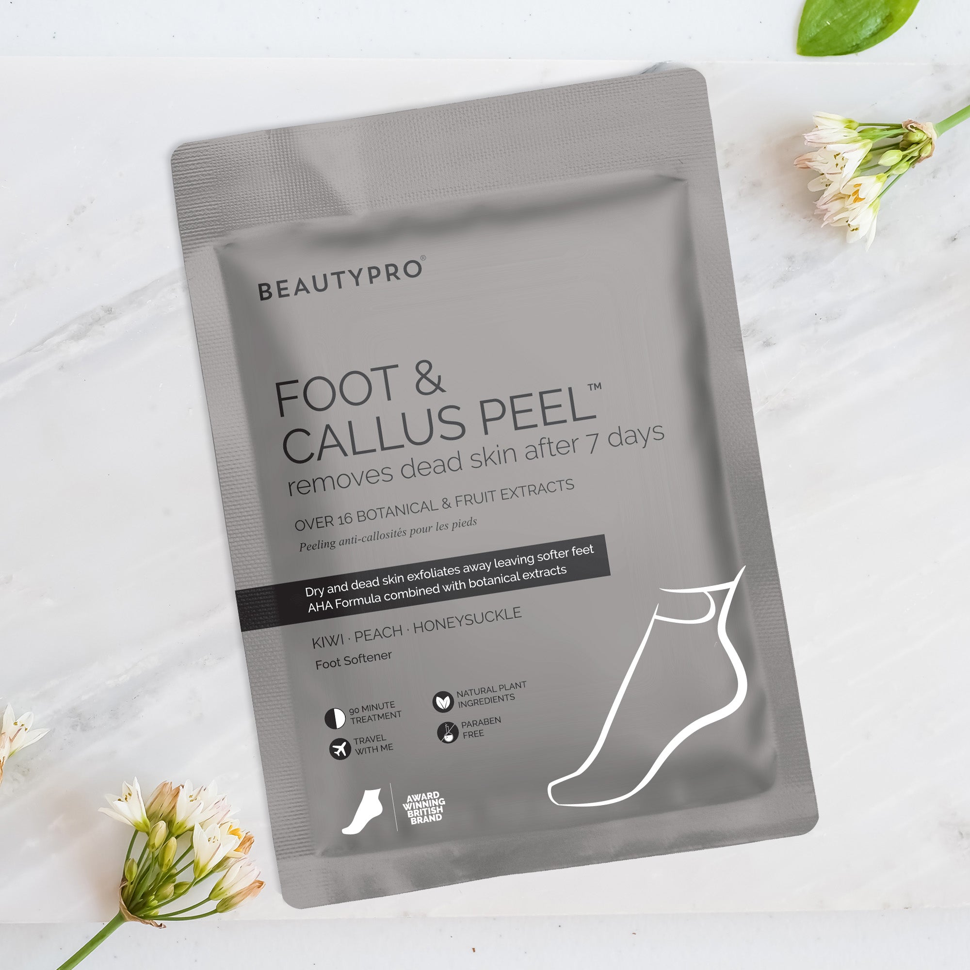 FOOT & CALLUS PEEL with over 16 Botanical & Fruit extracts