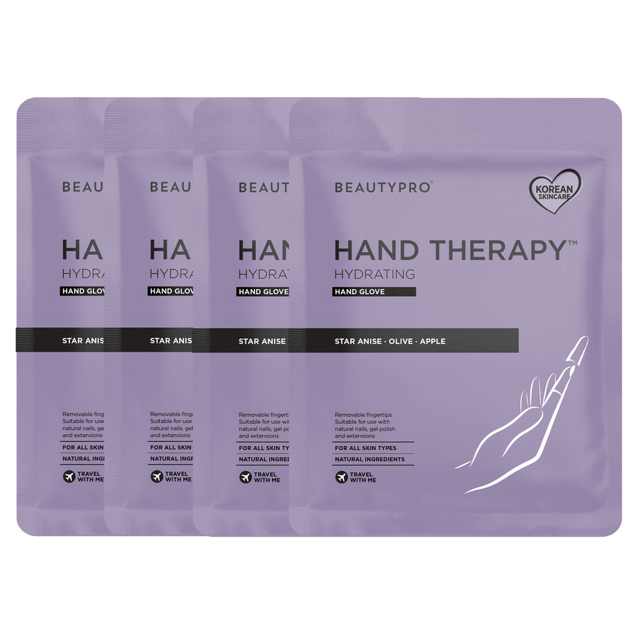 BeautyPro Hand Therapy Collagen Infused Glove with Removable