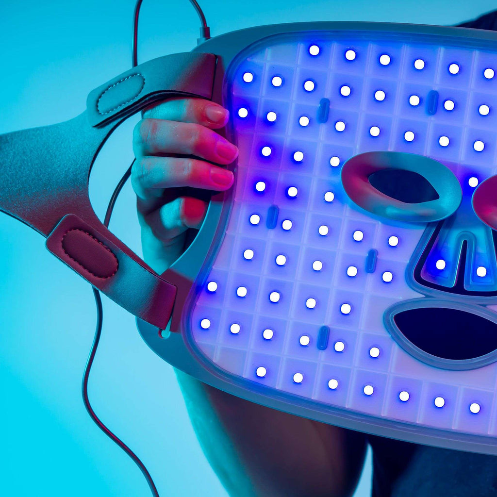PHOTON LED Mask - Grey Straps